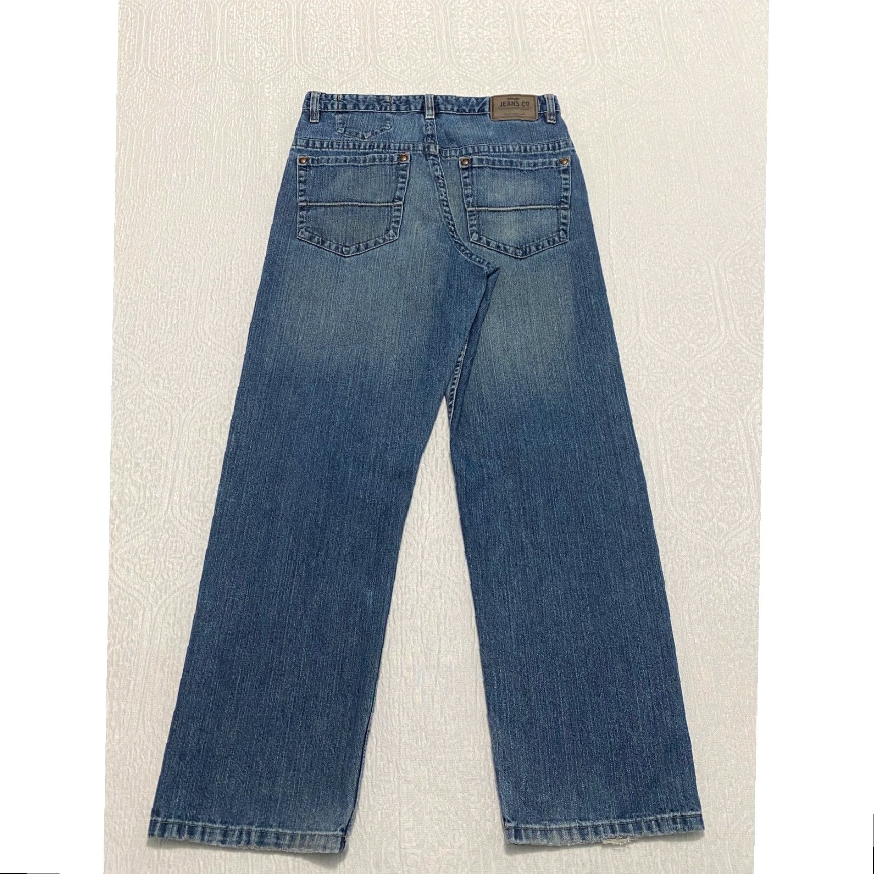 Wrangler Wrangler Jeans Co Straight Jeans Blue Denim Men 32 Inseam 30 Regular Rise Mid 10-12 Shirt? Size US 32 / EU 48 - 3 Thumbnail