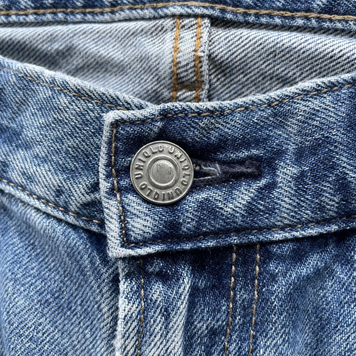Japanese Brand × Jean × Vintage W31x27.5💥 Vintage Japanese Brand Faded Denim Jeans Pants Size US 31 - 6 Thumbnail