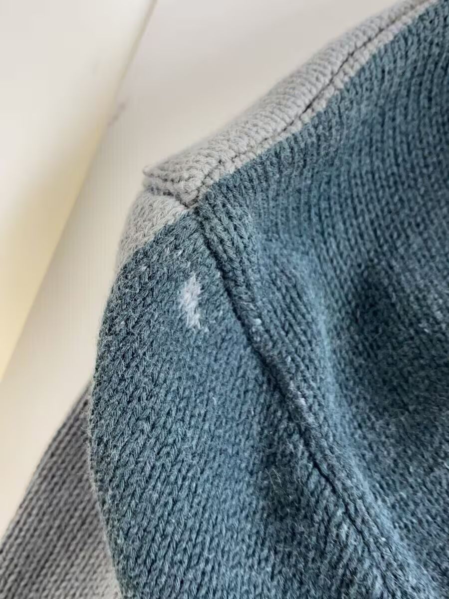 Maison Margiela Archive 2 Tone Knit Sweater Size US S / EU 44-46 / 1 - 8 Thumbnail