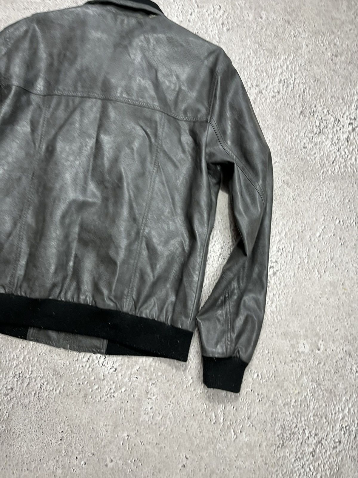 Other Livergy Faux Leather Bomber Jacket Mens Size 50 Black Flight Size US M / EU 48-50 / 2 - 11 Thumbnail