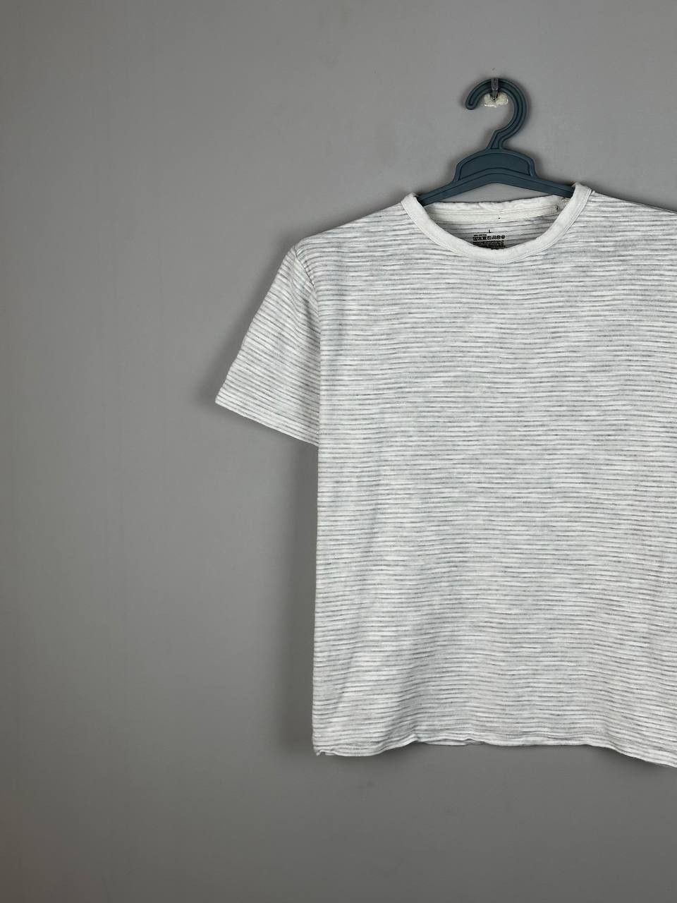 Muji Muji Japan Melange White Casual T Shirt Size US L / EU 52-54 / 3 - 3 Thumbnail
