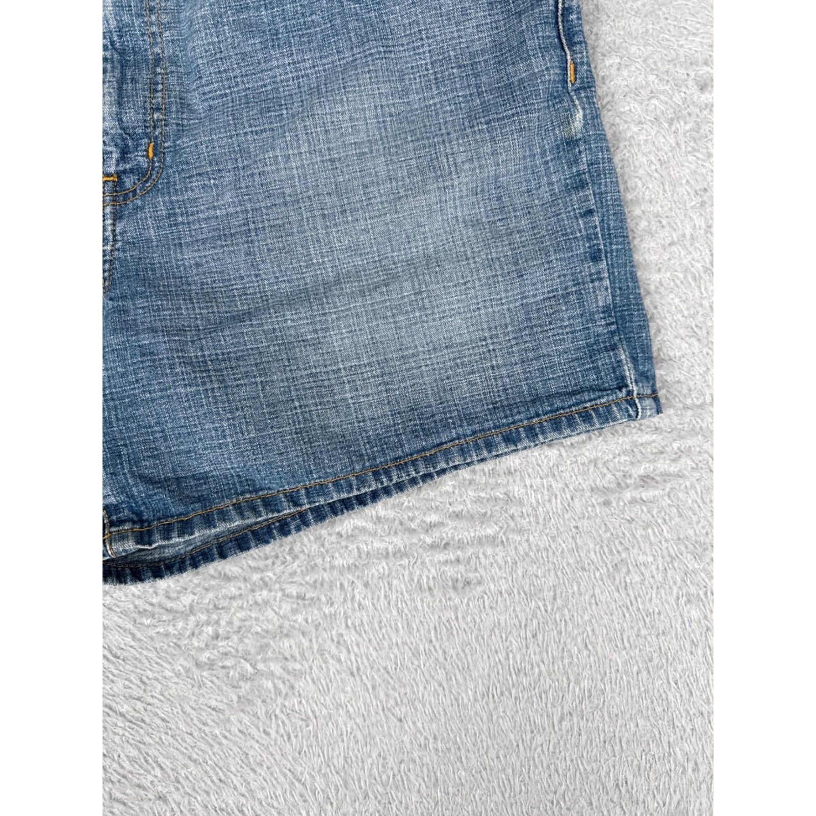 Polo Ralph Lauren Polo Ralph Lauren Women's Shorts 12 Denim Casual Chino 5-Pocket Mid Rise Blue Summer Size 34" / US 12 / IT 48 - 2 Thumbnail