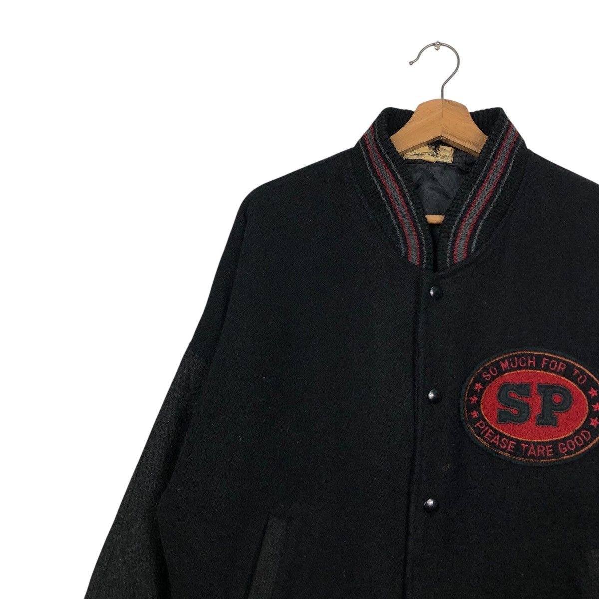 Japanese Brand 📌Vintage Jumper Bomber Jacket Freedom Big Logo Spell Out Size US M / EU 48-50 / 2 - 8 Thumbnail