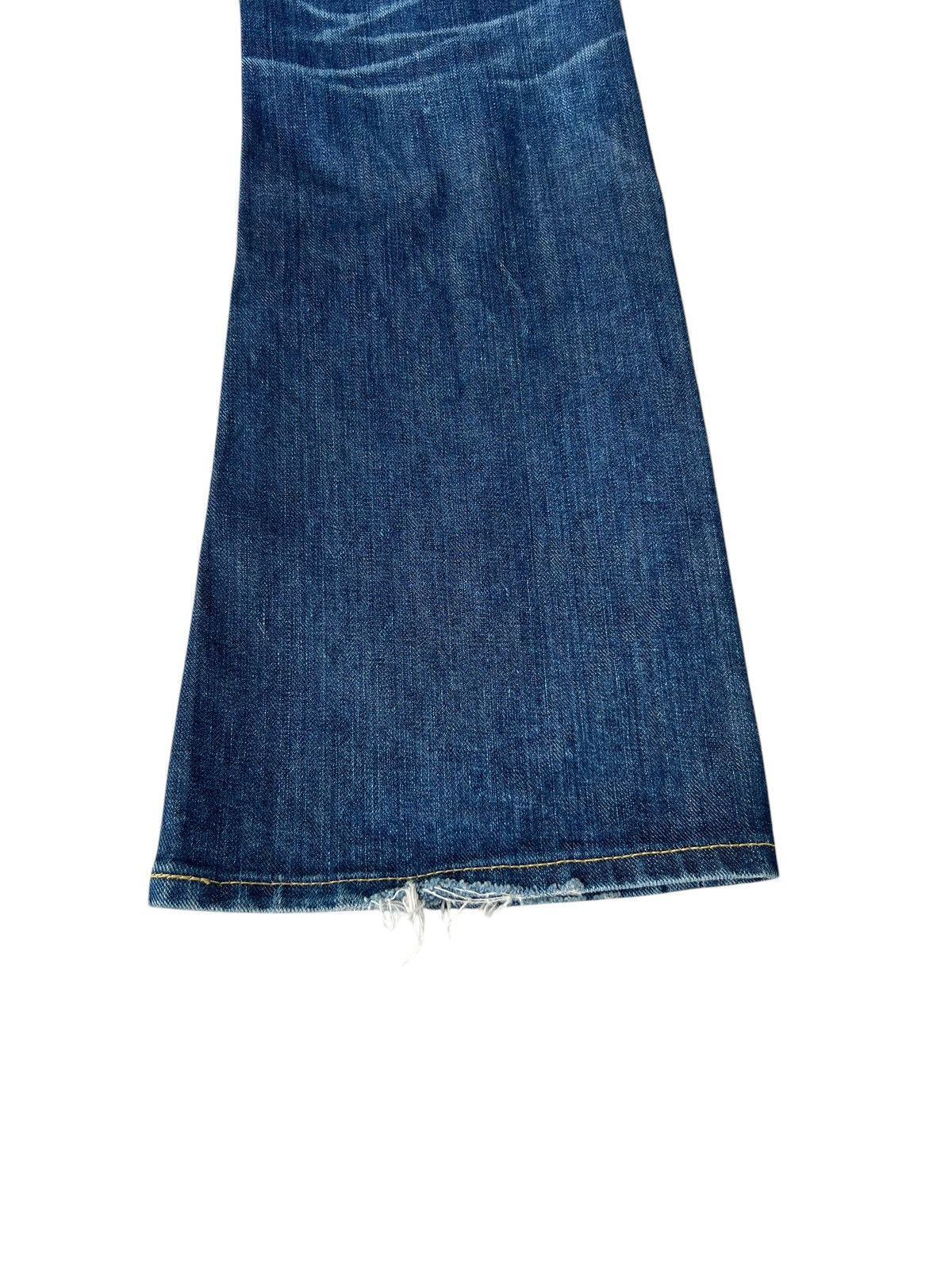 Lee Vintage Y2K Lee Riders Faded Denim Flare Jeans Size US 30 / EU 46 - 22 Thumbnail