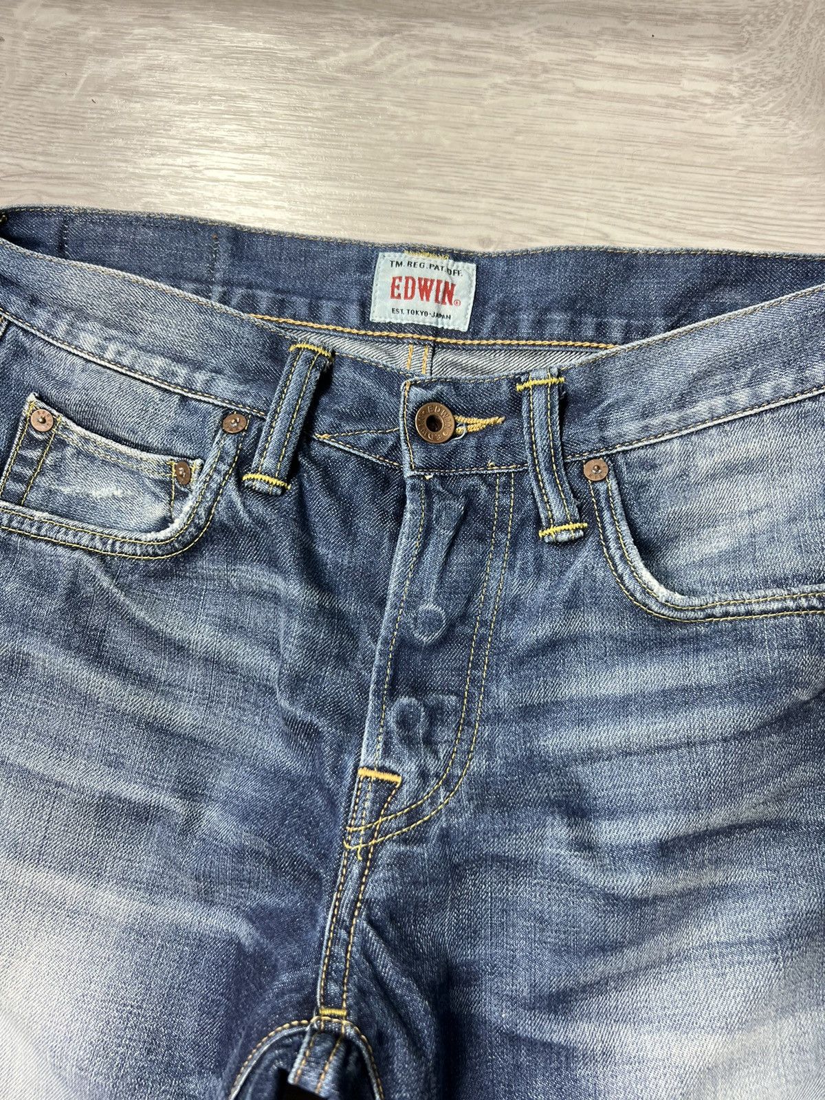 Edwin Edwin ED-55 Relaxed Tokyo Japan Jeans Denim Pants Size US 30 / EU 46 - 10 Thumbnail