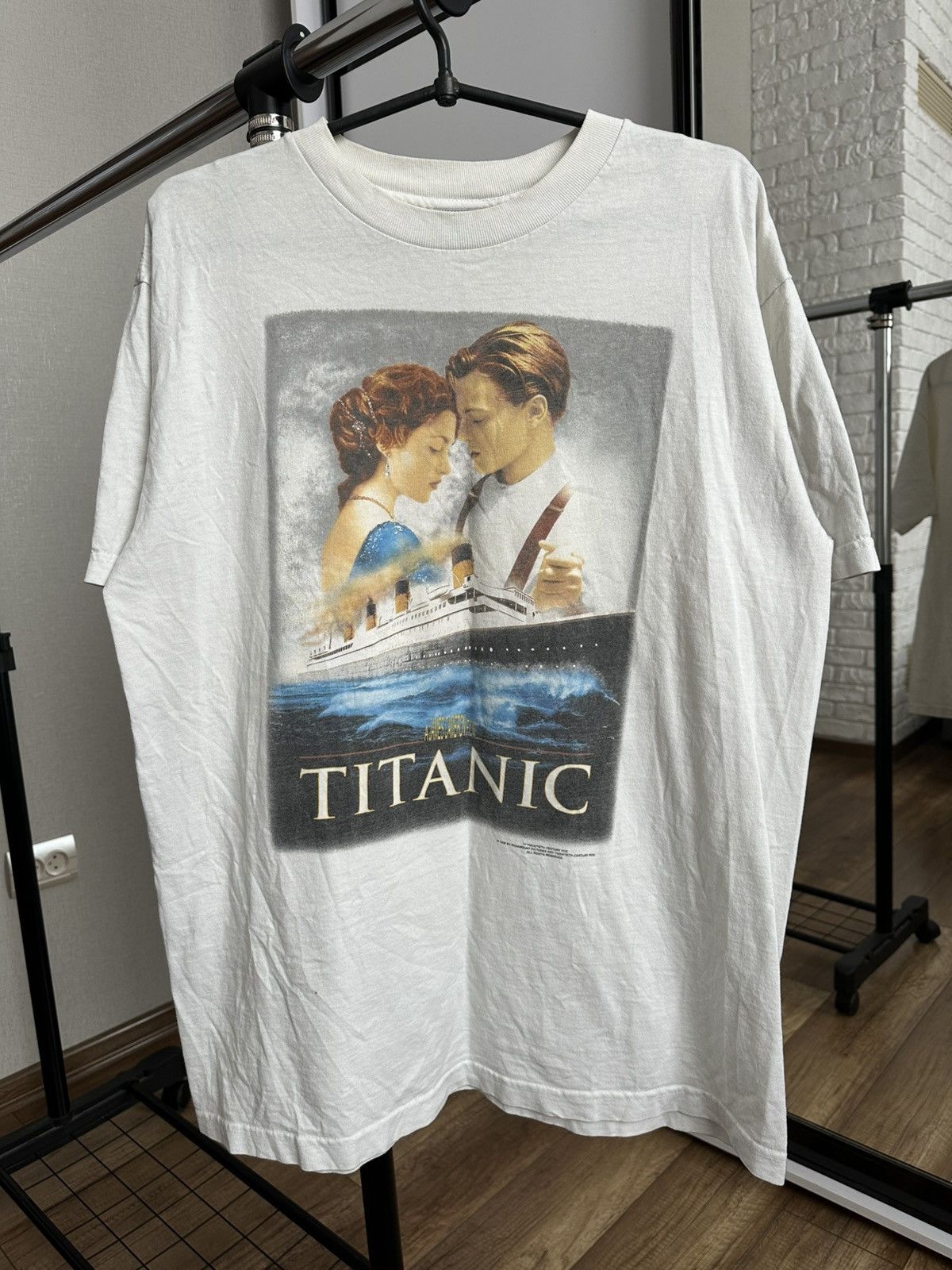 1998 Titanic Movie Promo T-Shirt Vintage USA