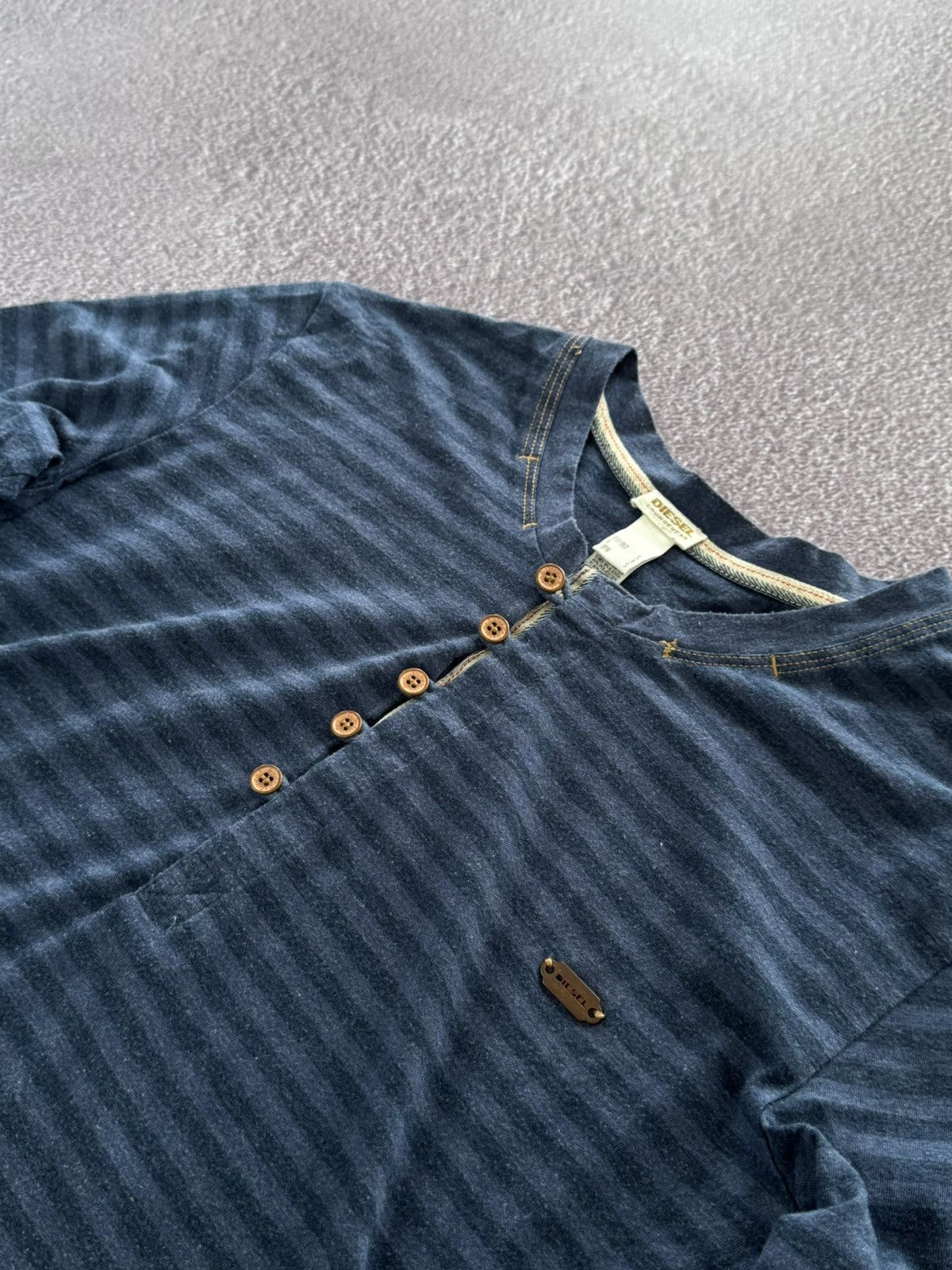 Diesel 00s Diesel Y2K Indian Vibe Button Up Long Sleeve Top Size S / US 4 / IT 40 - 8 Thumbnail