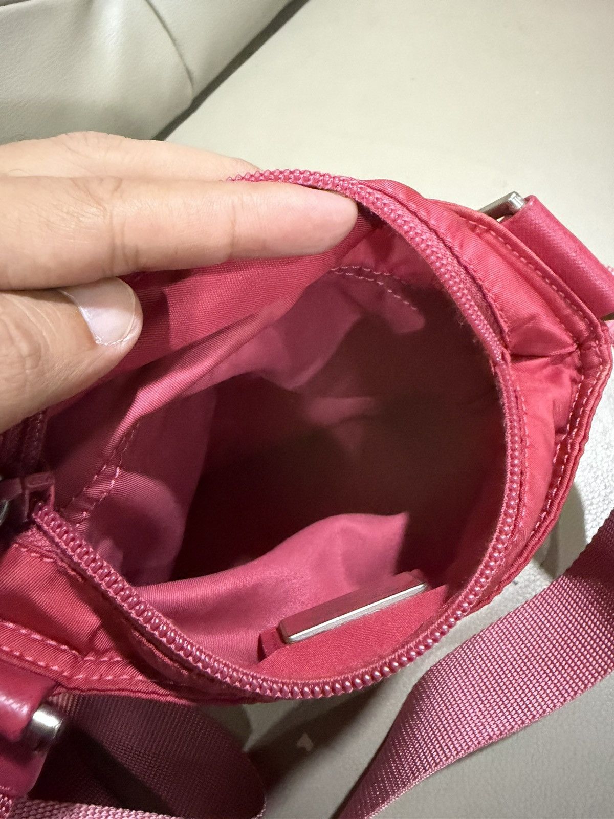 Prada Authentic Prada Tessuto Nyalon Sling Bag Size ONE SIZE - 17 Thumbnail