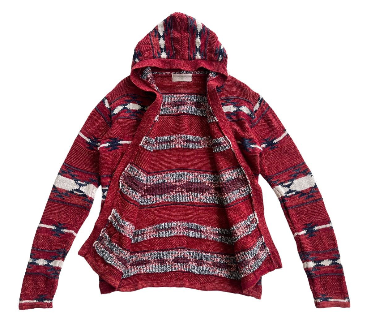 Japanese Brand Vintage Cable Knit Aztec Sweater Size US M / EU 48-50 / 2 - 4 Thumbnail