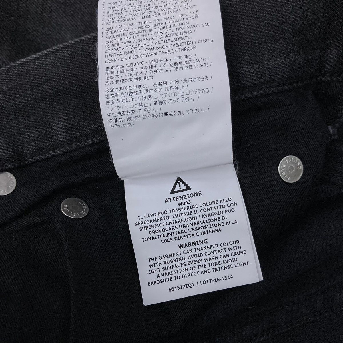Stone Island Stone Island SK Jeans - Black Size US 34 / EU 50 - 13 Thumbnail
