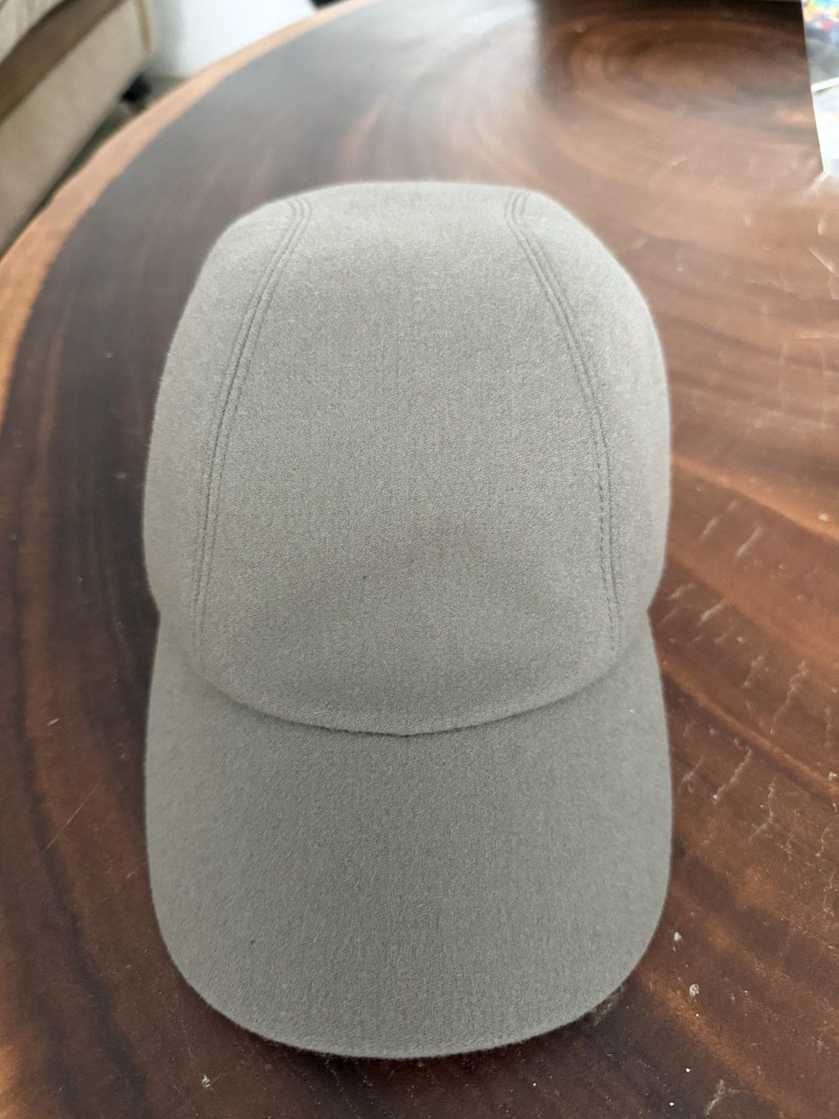 Hermes Hermes Men Baseball Hat: Pure Cashmere - Rare Size 61 🧢 🏆 Size ONE SIZE - 2 Thumbnail