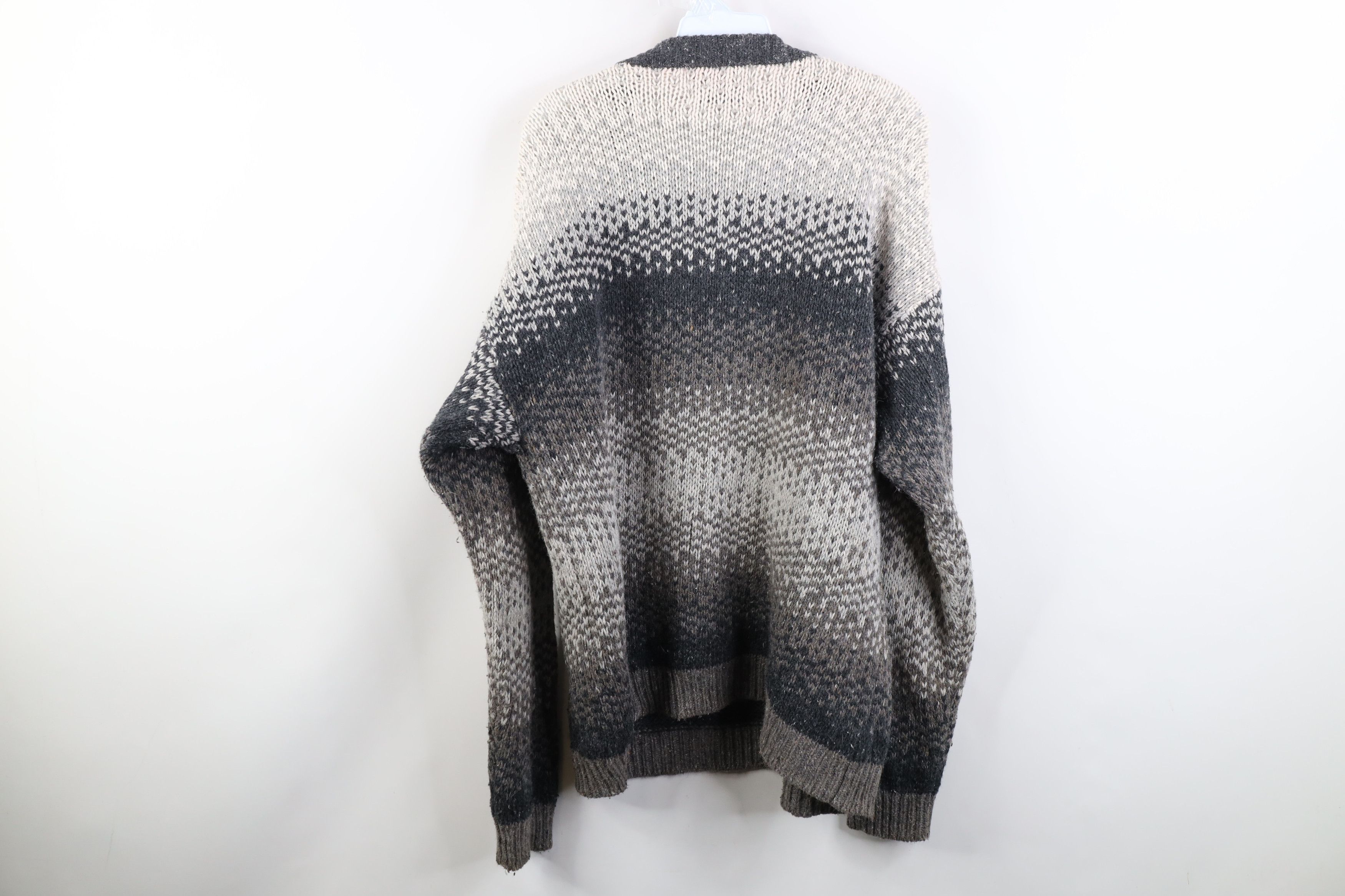 Vintage Vintage 90s Streetwear Angora Blend Knit Crewneck Sweater Size US L / EU 52-54 / 3 - 9 Thumbnail