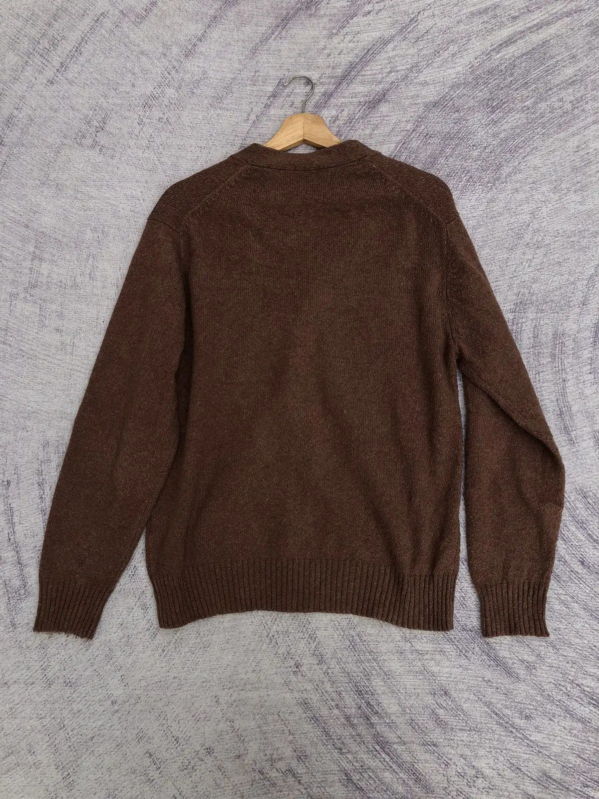 Aran Isles Knitwear × Homespun Knitwear 📌Japanese Pattern Cardigan Pureknit Jumper With Pocket Size US M / EU 48-50 / 2 - 9 Thumbnail