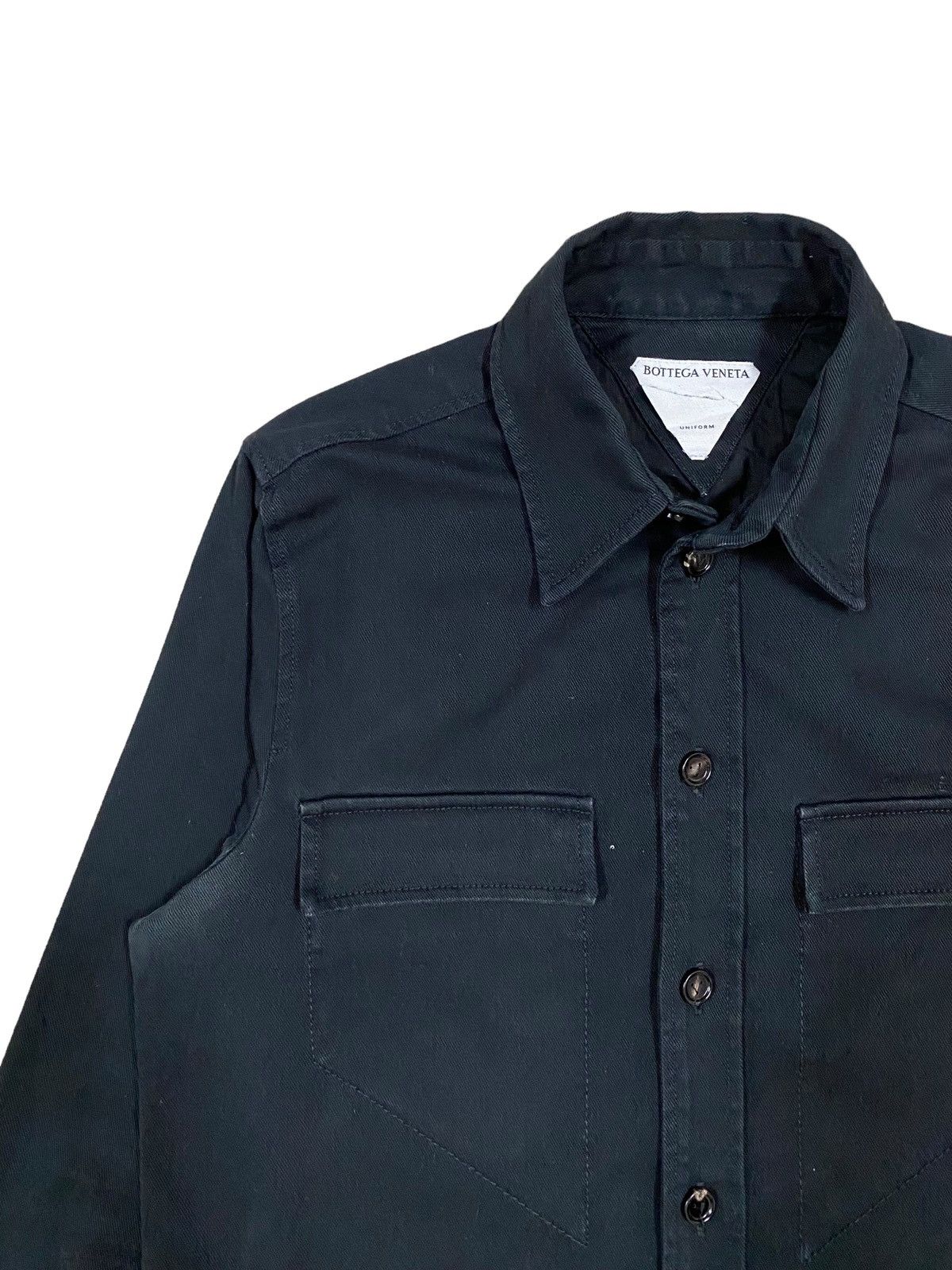 Bottega Veneta Authentic🔥Bottega Veneta Uniform Cotton Oxford Double Pocket Size US XXS / EU 40 - 5 Thumbnail