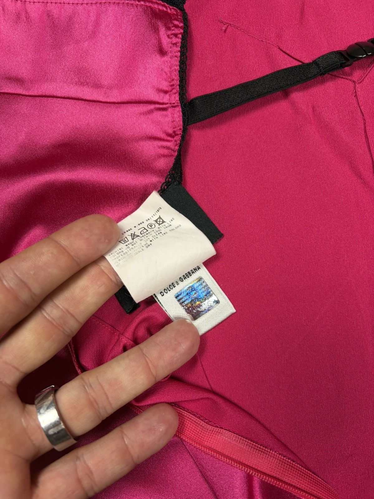 Dolce & Gabbana Vintage Y2K Dolce & Gabbana Fuchsia Cami Top Bustier Corset Size M / US 6-8 / IT 42-44 - 8 Thumbnail