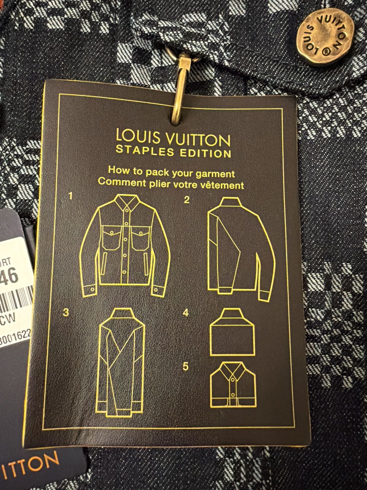Louis Vuitton Louis Vuitton Virginia Is For Lovers Embroider Denim Jacket Size US S / EU 44-46 / 1 - 8 Thumbnail