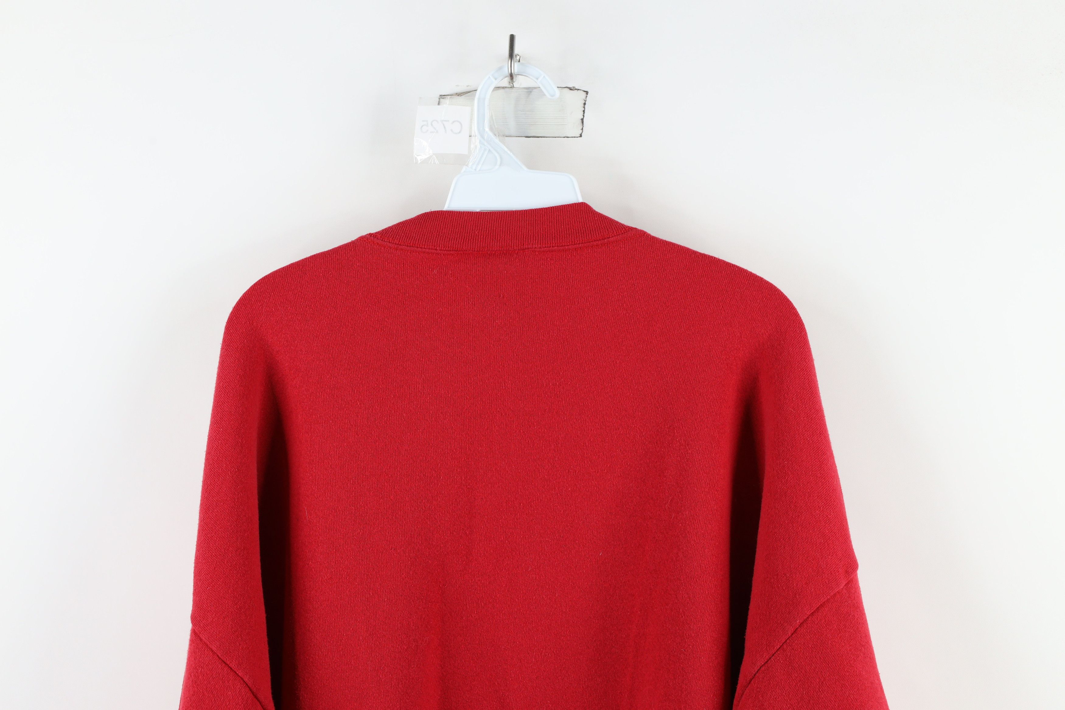 Vintage Vintage 90s Streetwear Christmas Santa Claus Sweatshirt USA Size 3XL / US 20-22 - 13 Thumbnail
