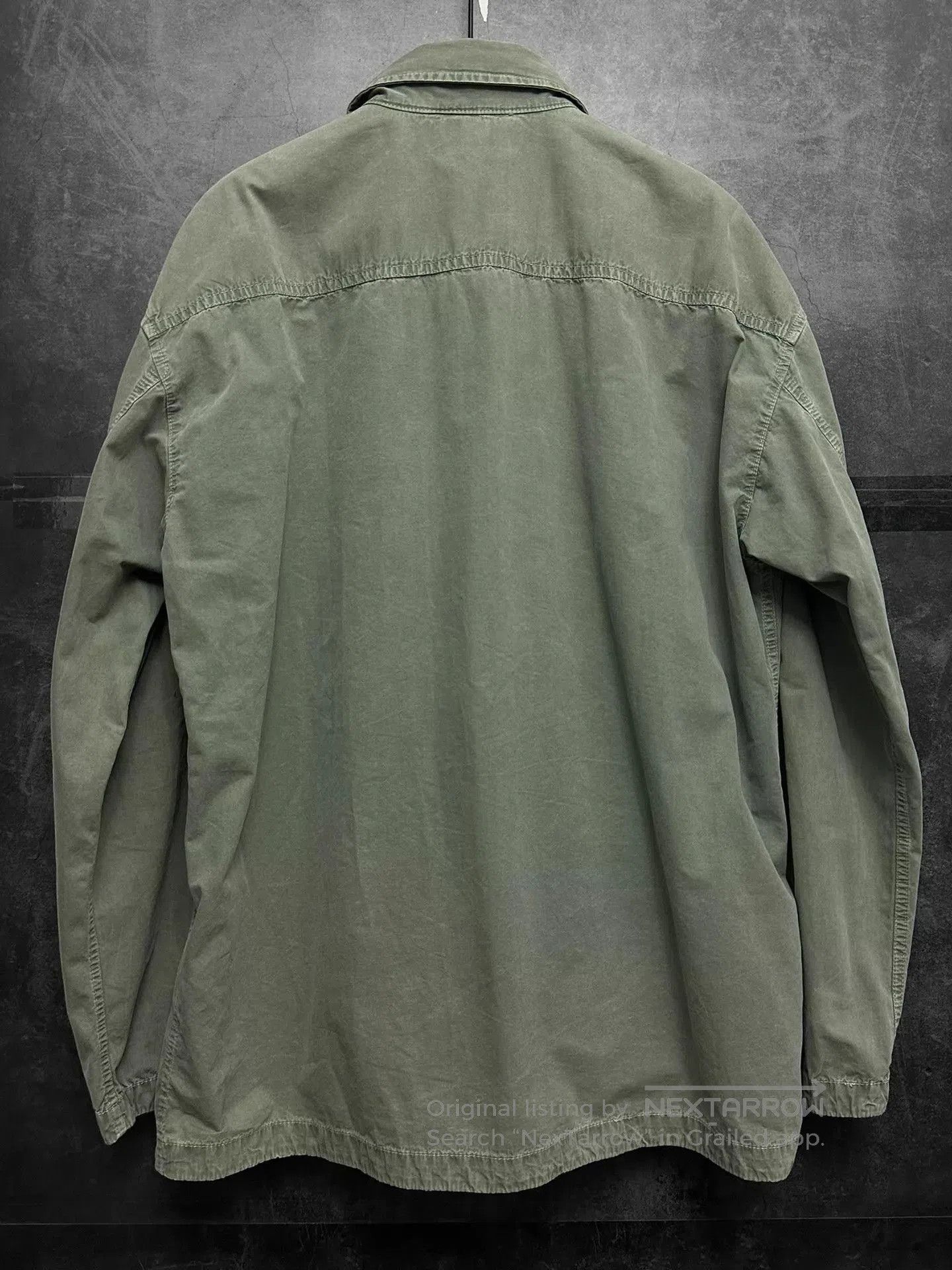 Stone Island Green Long-Sleeve Button-Up Shirt. Size US M / EU 48-50 / 2 - 3 Thumbnail
