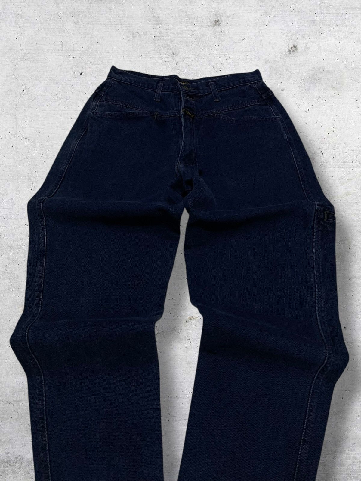 Marithe + Francois Girbaud VINTAGE MARITHE FRANCOIS GIRBAUD RARE CARPENTER BAGGY DENIM Size US 30 / EU 46 - 4 Thumbnail