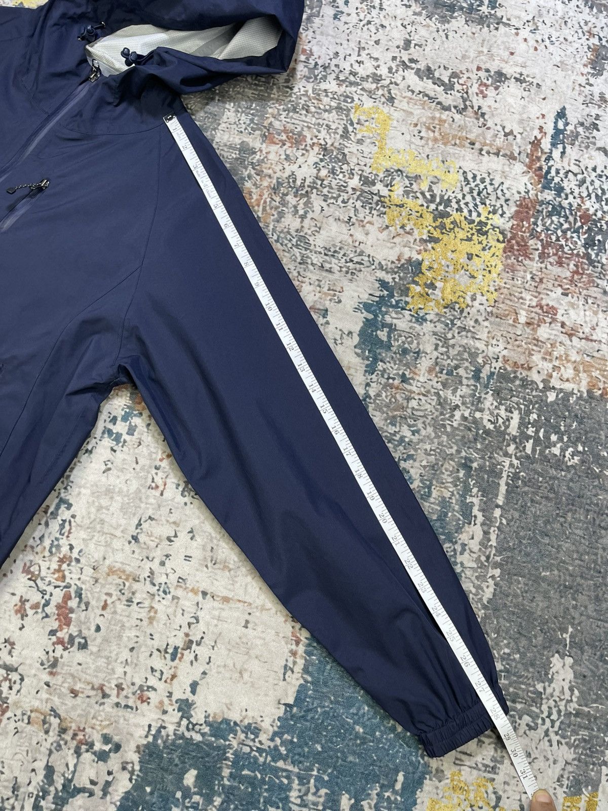 Japanese Brand Fieldcore Blocktech Waterproof Rain Jacket Size L / US 10 / IT 46 - 11 Thumbnail