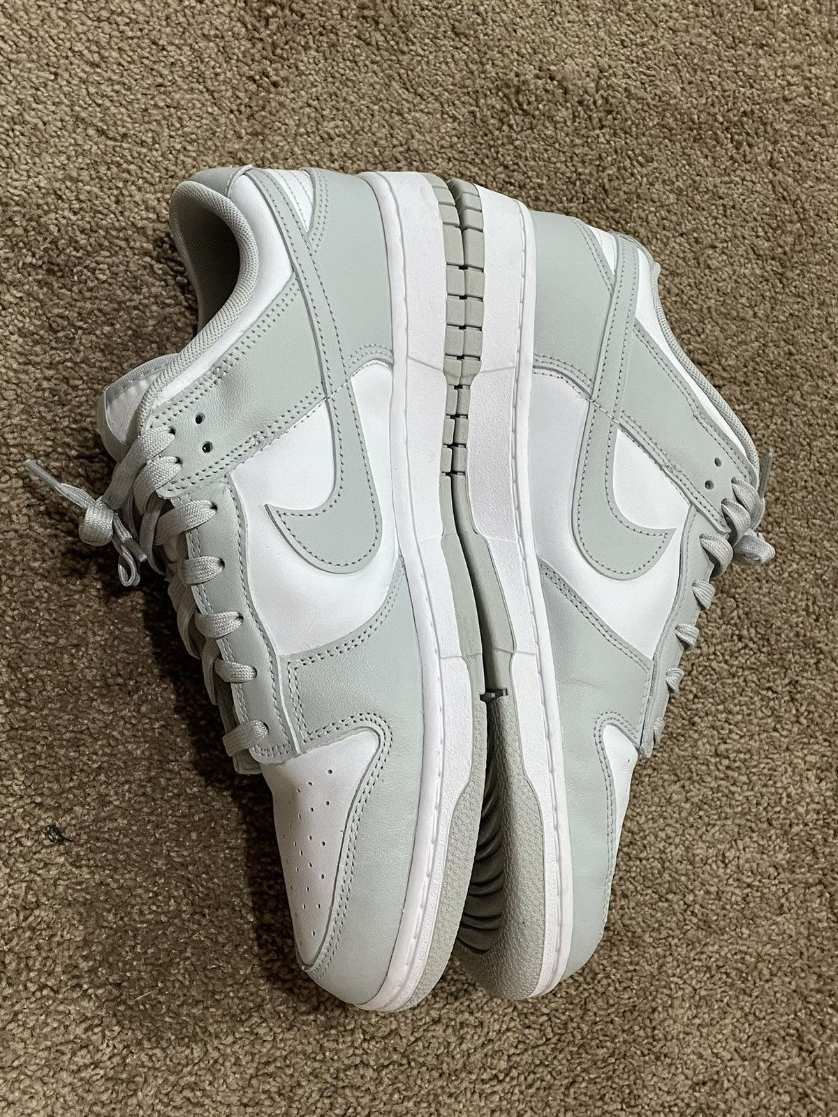 Nike Nike Dunk Low size 12 Grey Fog Size US 12 / EU 45 - 2 Thumbnail