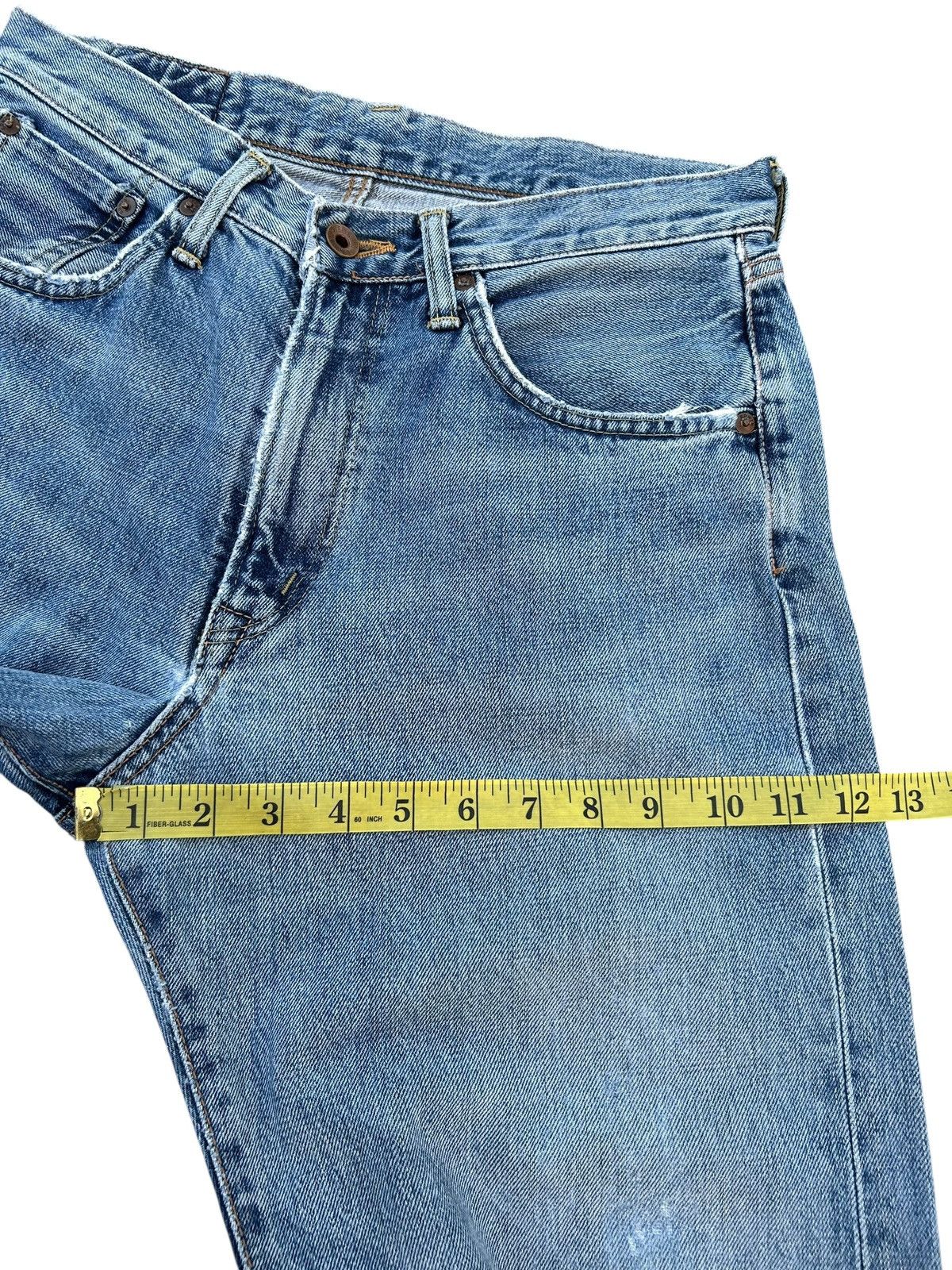 Kapital Vintage Edwin 505X Selvedge Distressed Denim Jeans Size US 30 / EU 46 - 17 Thumbnail