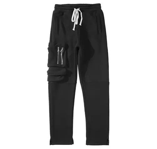 image of Vintage Cargo Sweatpants in Black, Men's (Size 32)
