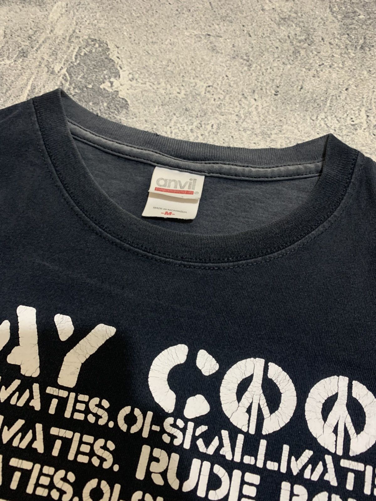 Band Tees 🐍 Vintage Japanese Ska Band Oi-SKALL Mates Tshirt Size US M / EU 48-50 / 2 - 5 Thumbnail