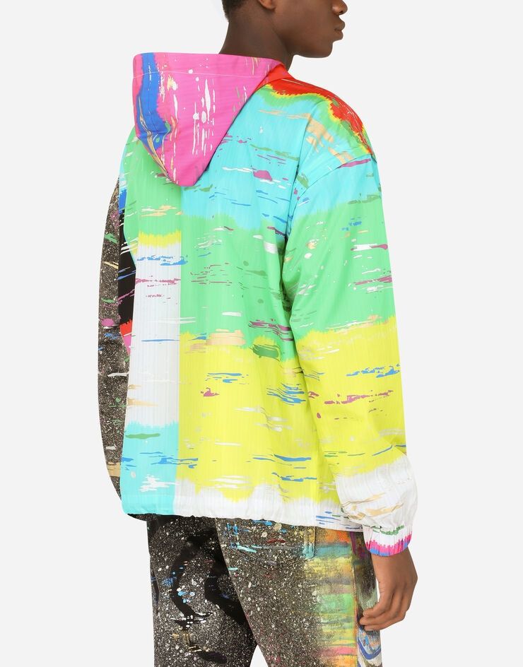 Dolce & Gabbana o1y0825 Hooded Jacket in Multicolor Size XS / US 0-2 / IT 36-38 - 3 Thumbnail