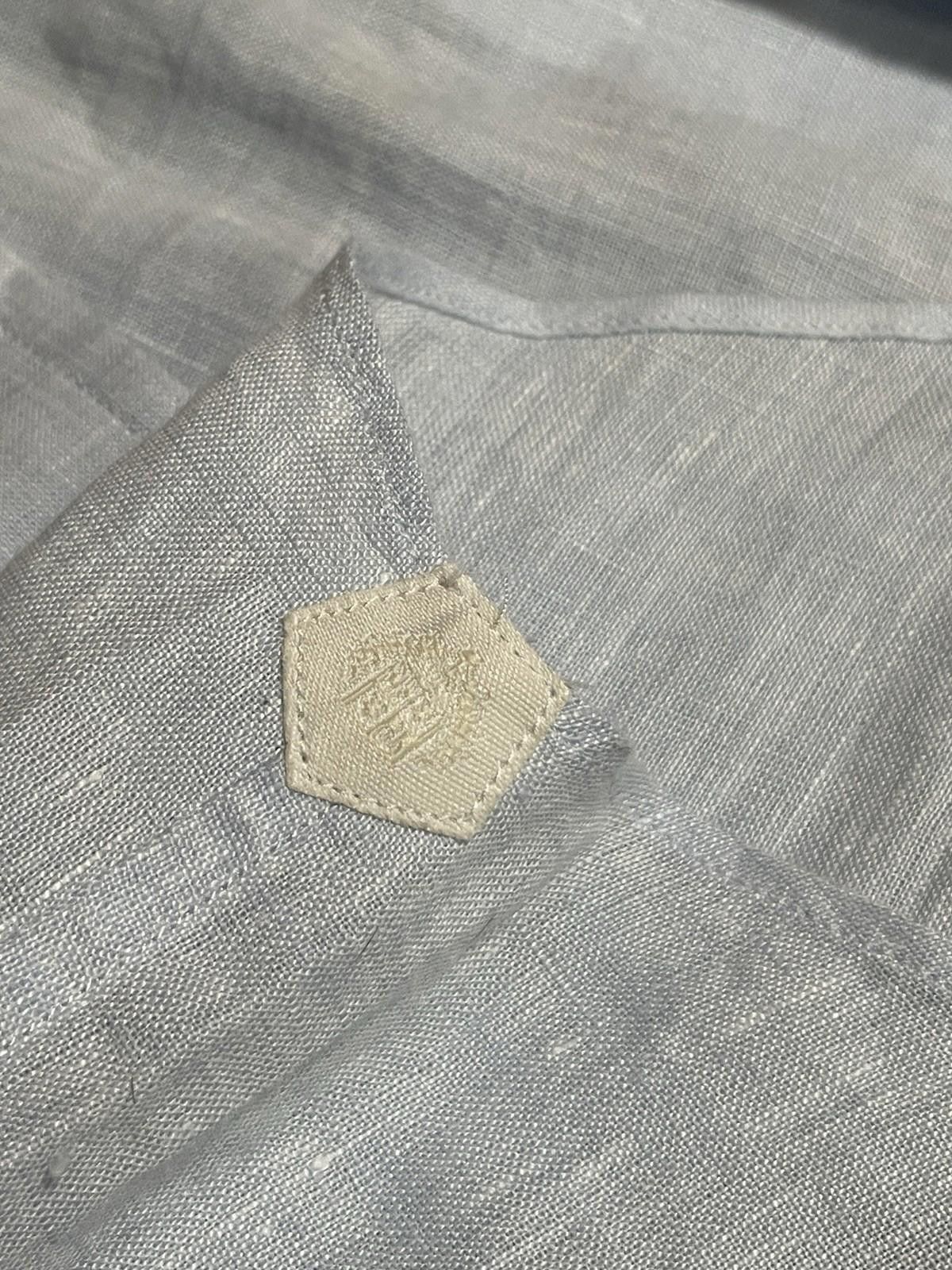 Loro Piana Loro Piana Men's Linen Shirt Size US S / EU 44-46 / 1 - 7 Thumbnail
