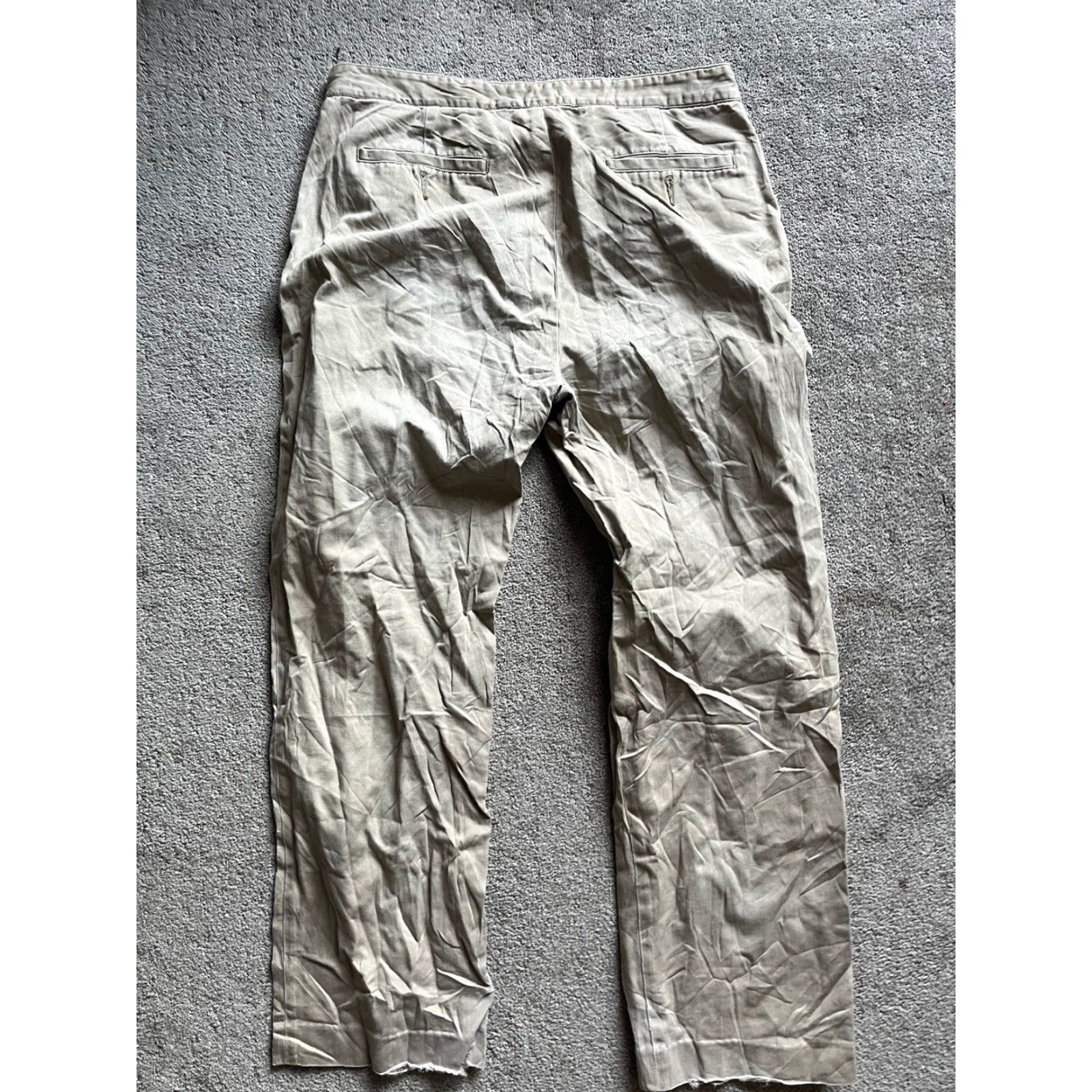 Michael Kors Michael Kors Relaxed Fit Belted Men's Pants 32x30 Beige Chino BeLted Relaxed Fit Pants 32 30 Mens Beige 90s? Size US 32 / EU 48 - 3 Thumbnail