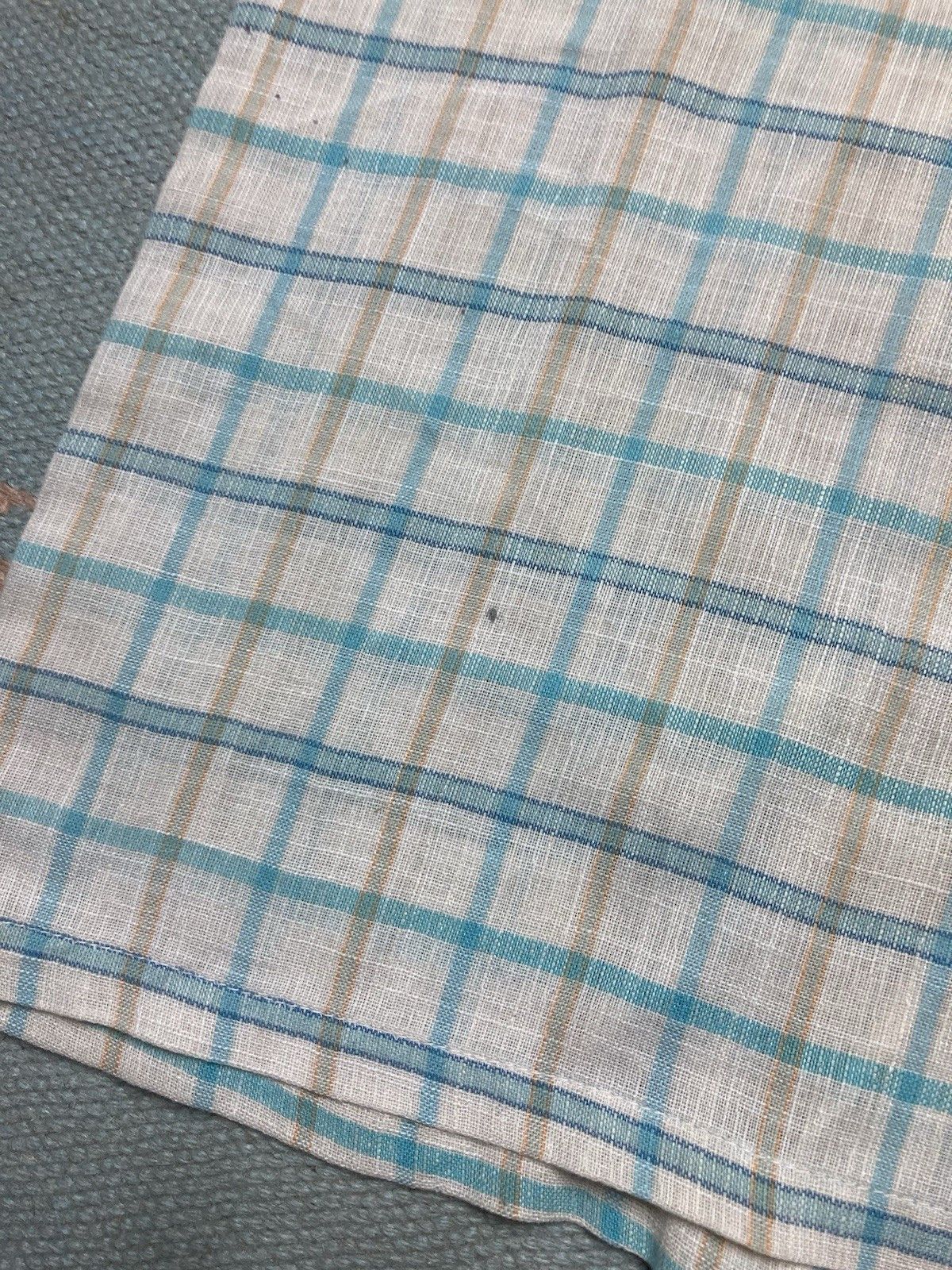 Vintage Vtg 1960s button shirt Brent poly cotton plaid men’s small Size US S / EU 44-46 / 1 - 8 Thumbnail