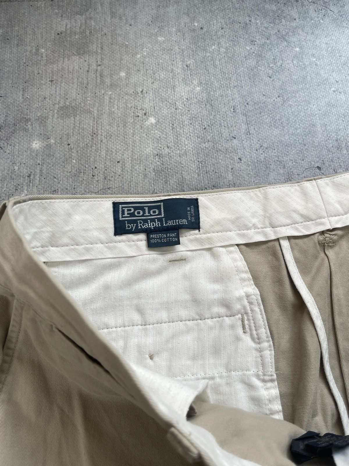 Polo Ralph Lauren × Ralph Lauren × Vintage Vintage Polo Ralph Lauren Chino Pants Size US 36 / EU 52 - 7 Thumbnail
