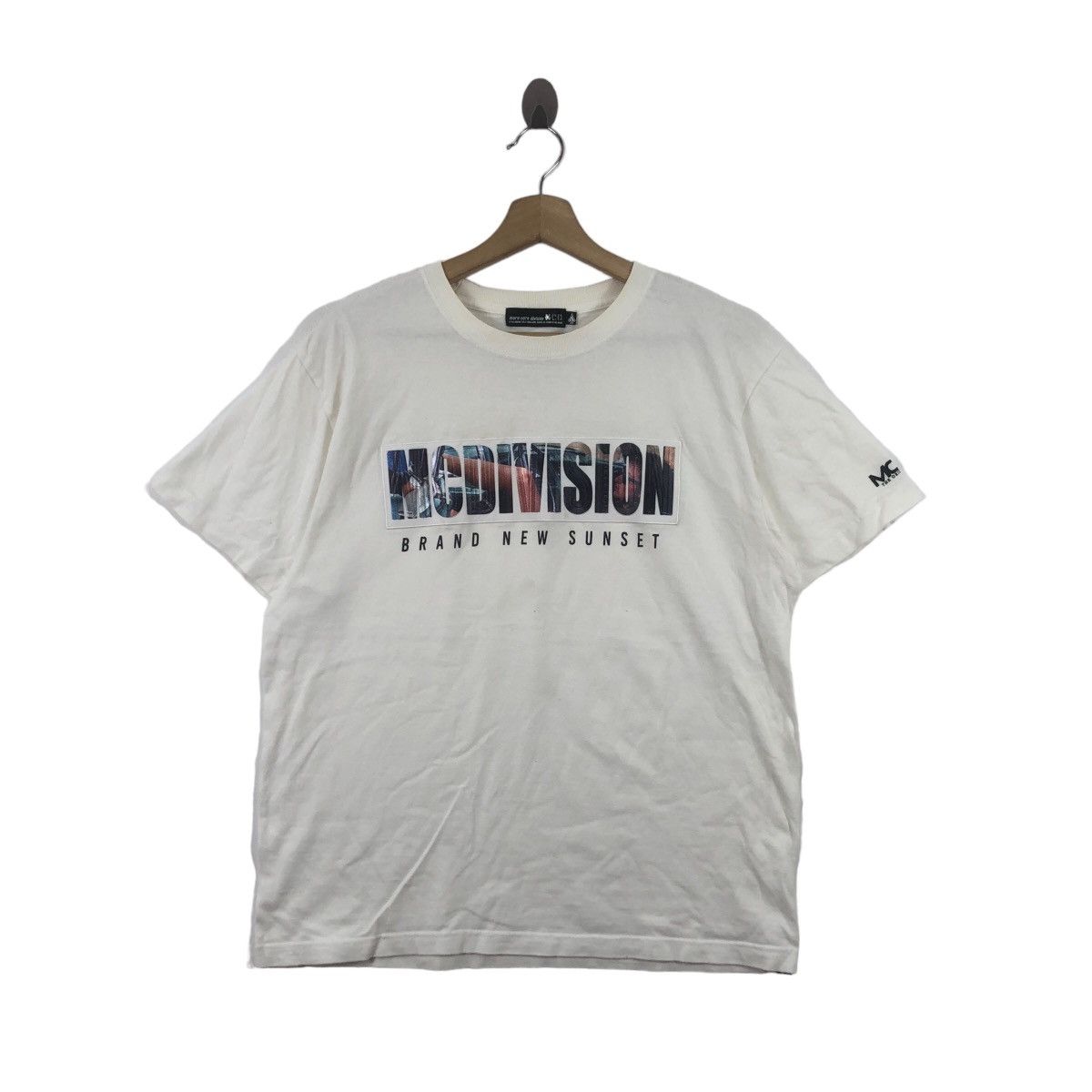 MCD JAPAN More Core Division Embossed Logo Tee Shirt Top