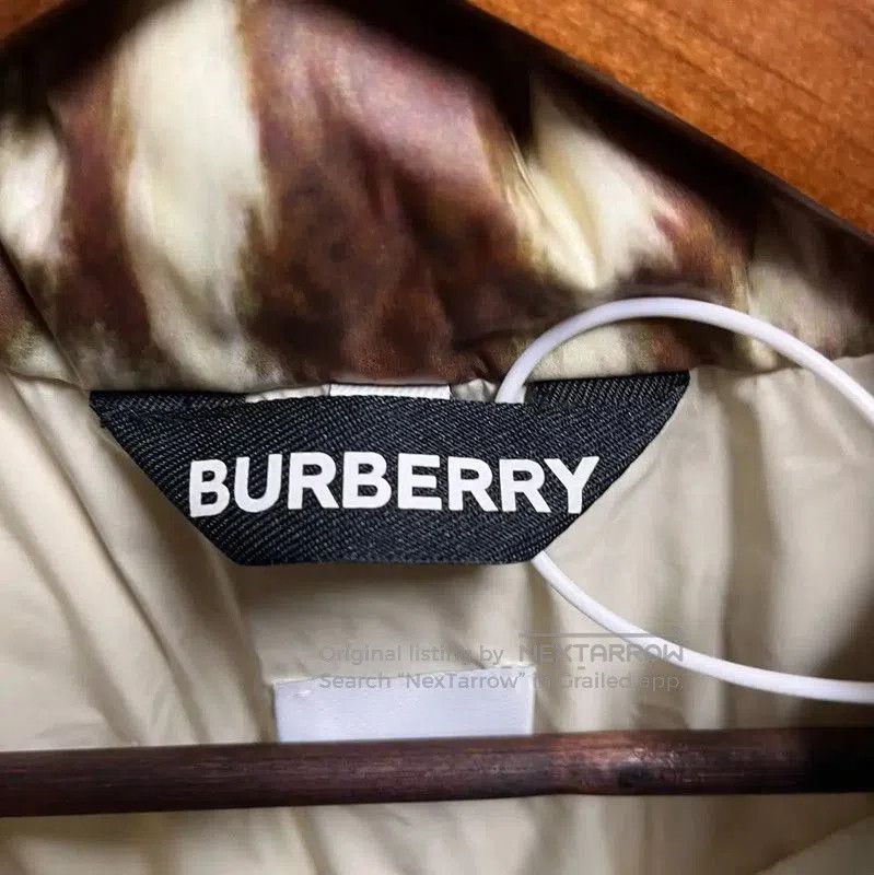 Burberry Burberry Brown Padded Down Jacket for Men. Size US S / EU 44-46 / 1 - 3 Thumbnail