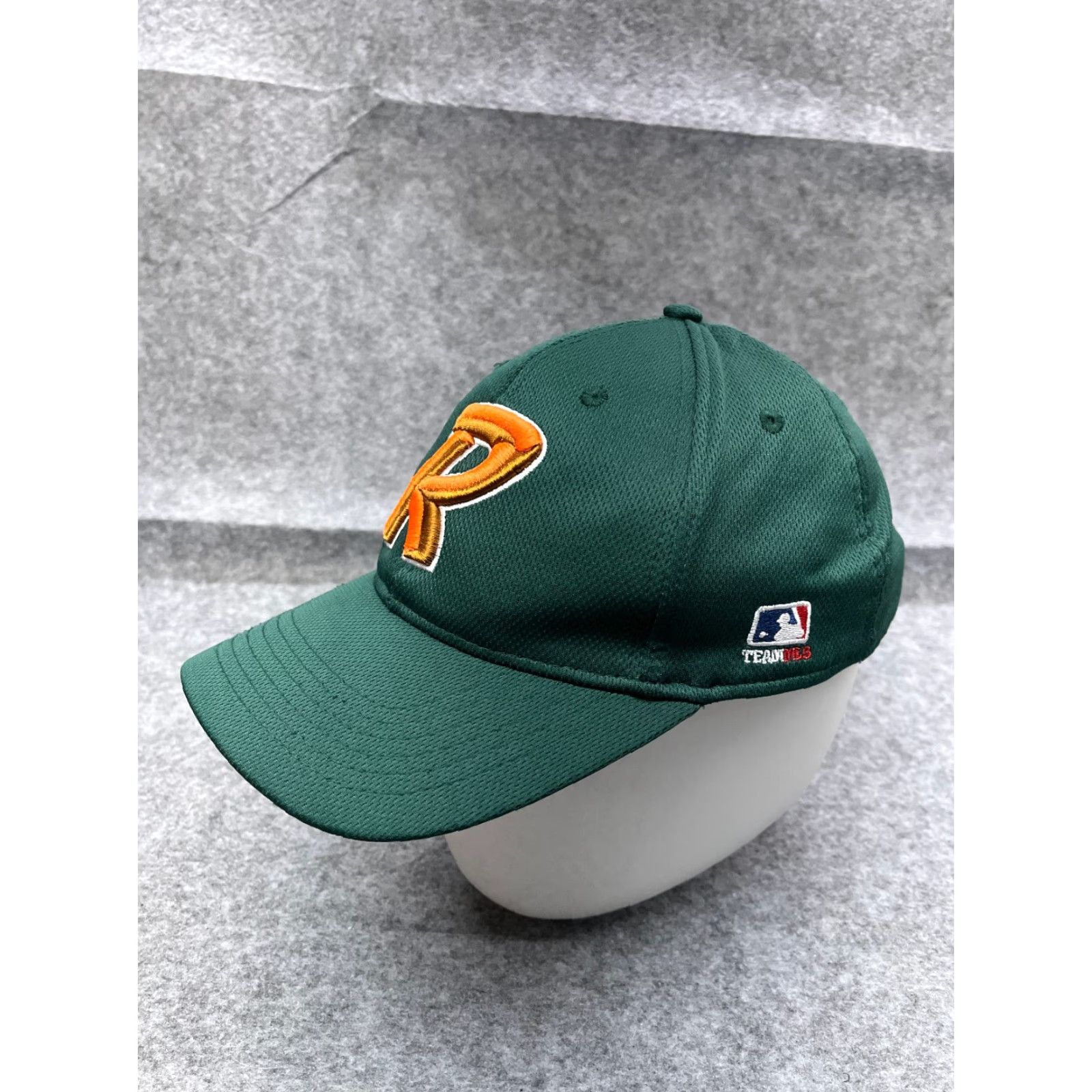 Vintage OC Sports Richmond Roosters Hat Cap, Straps Back, Adult, One Size, Green Polyester, Baseball Cap, Sports, Adjustable, Breathable, Men Size ONE SIZE - 4 Thumbnail