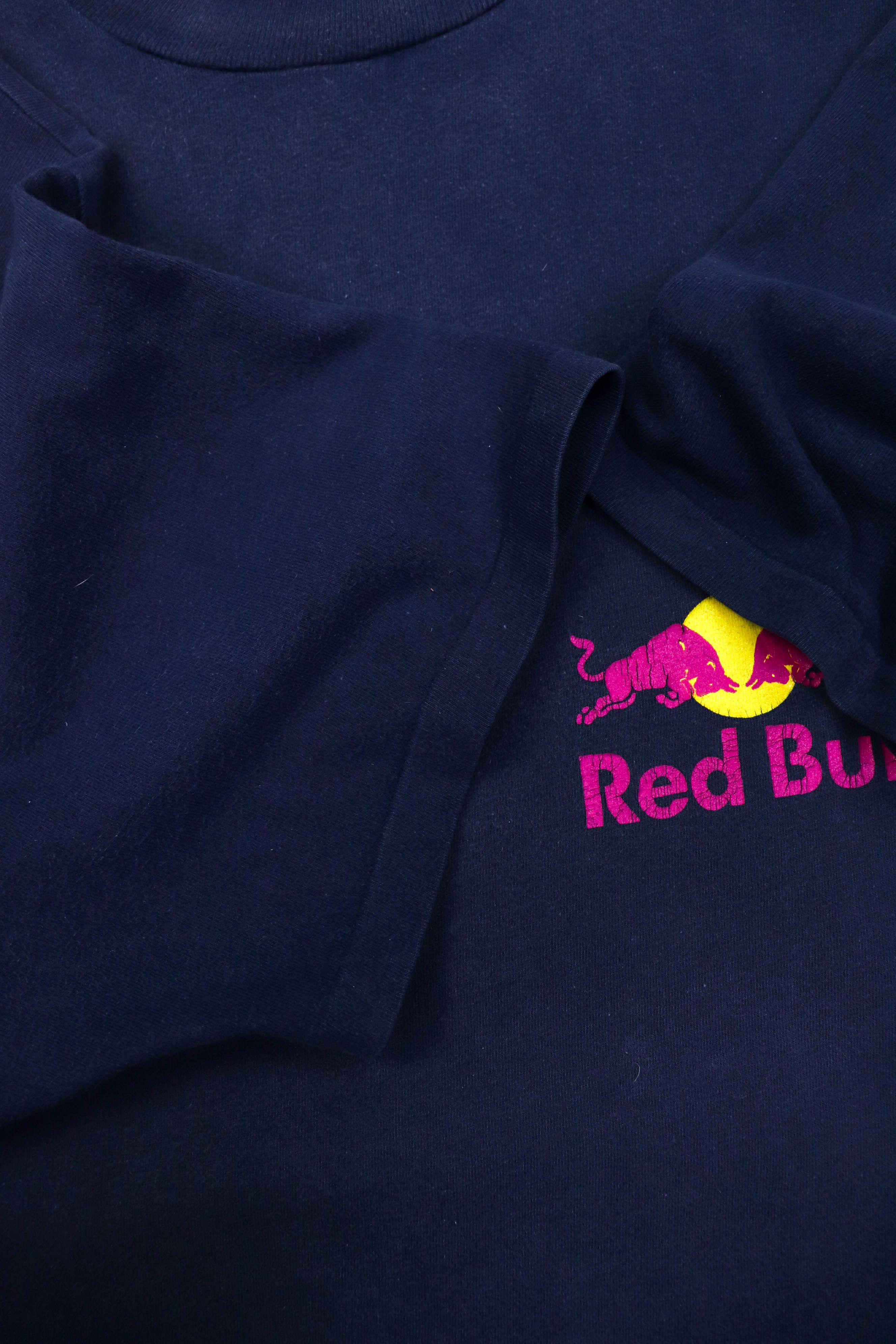 Red Bull Red Bull Vintage 90s Made in USA Sun Faded Graphics T-shirt Size US XL / EU 56 / 4 - 11 Thumbnail