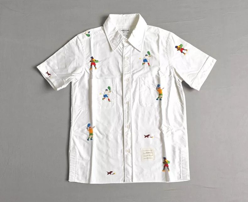 Thom Browne size0 Men's tennis short-sleeved shirt