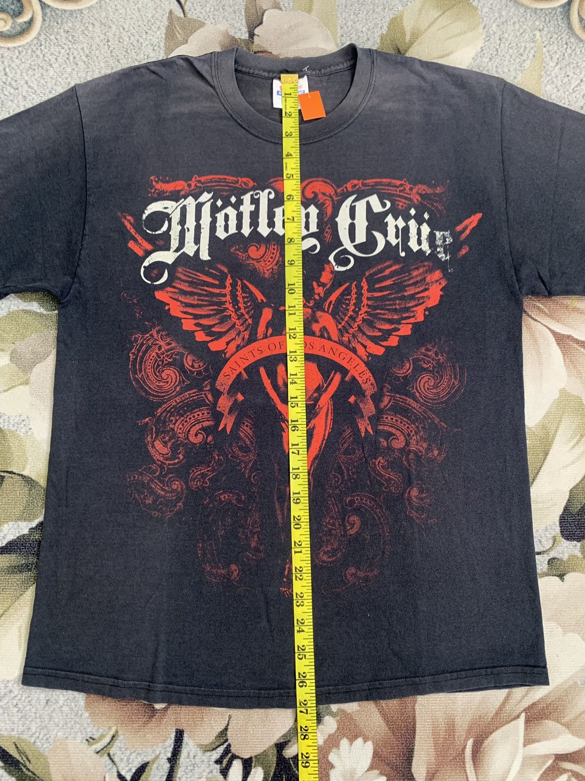 Band Tees × Vintage Vtg Y2K 2009 Motley Crue Saints Of Los Angeles Tee Size US L / EU 52-54 / 3 - 11 Thumbnail