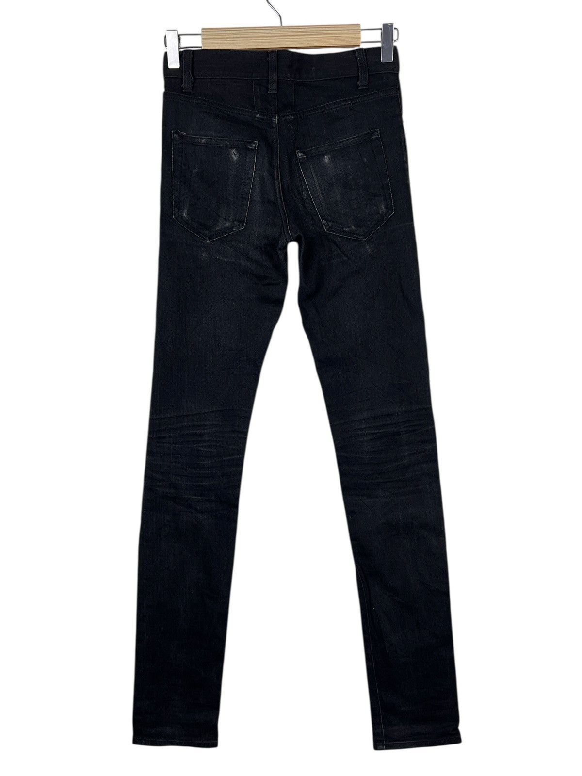 Hedi Slimane × Saint Laurent Paris 🔥 2013 Saint Laurent Paris Dyed SlimFit Size US 27 - 2 Thumbnail