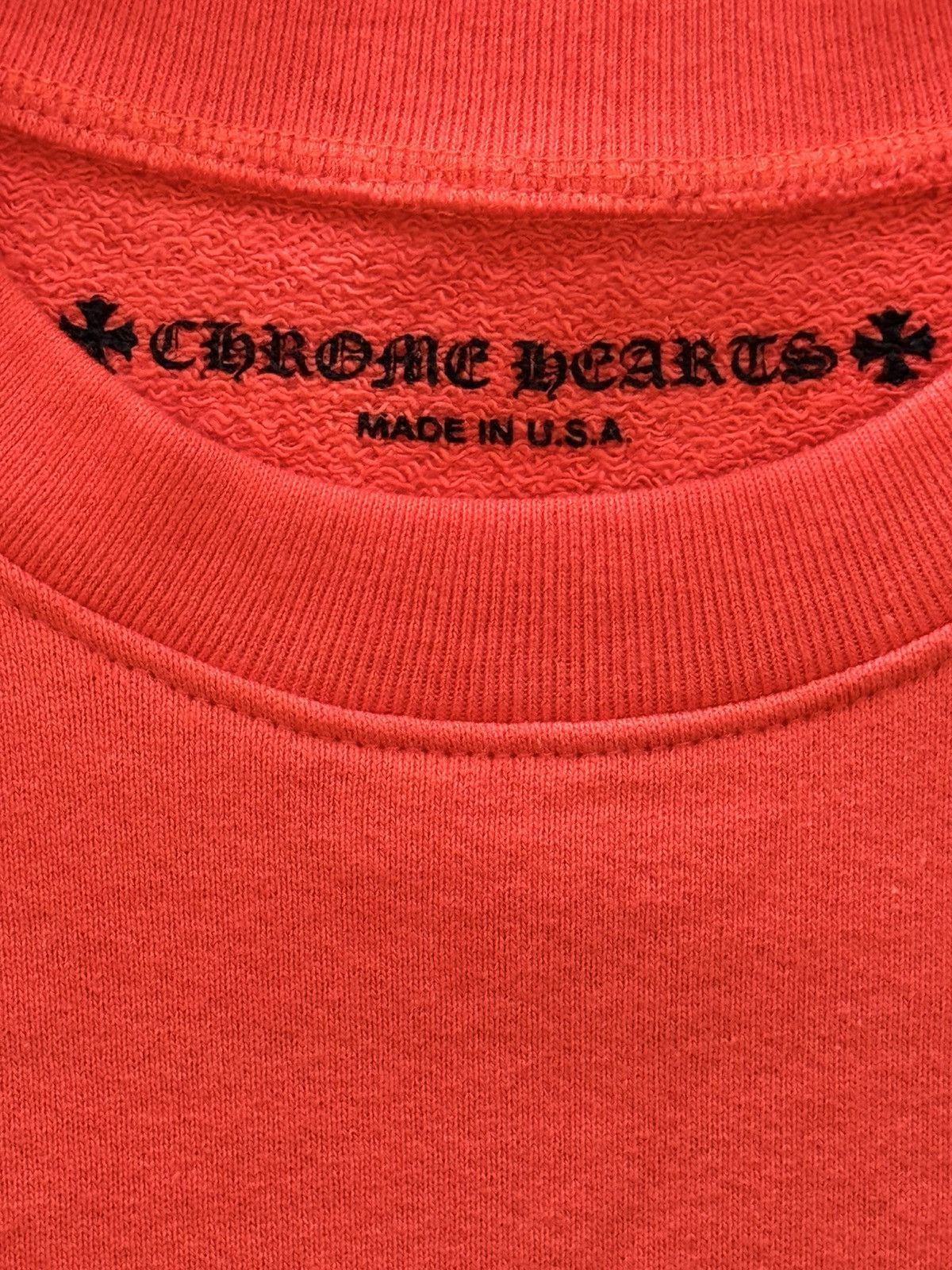Chrome Hearts $725—>❗️READ DESC❗️Chrome Hearts Sadistic Crewneck Size US M / EU 48-50 / 2 - 3 Thumbnail