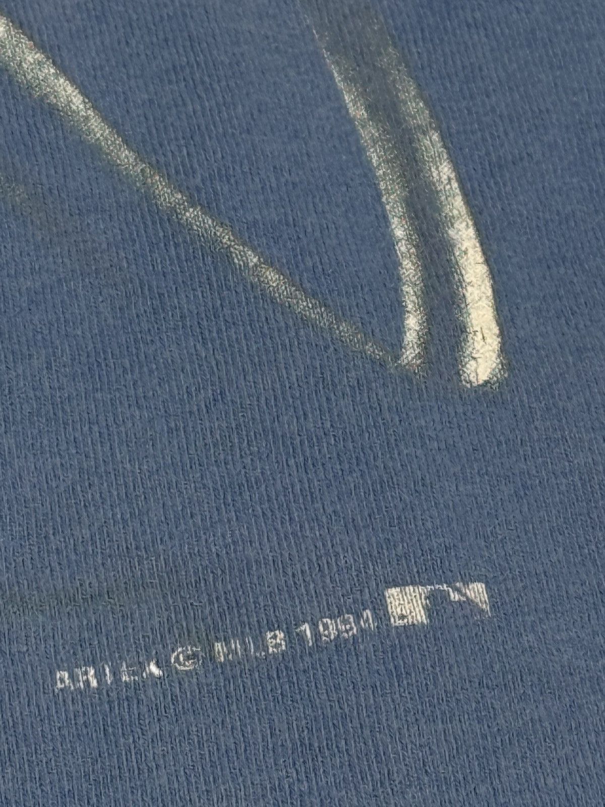 MLB RARE GRAIL 1994 Chicago Cubs Smirking Baseball Tee Vintage Size US XXL / EU 58 / 5 - 9 Thumbnail