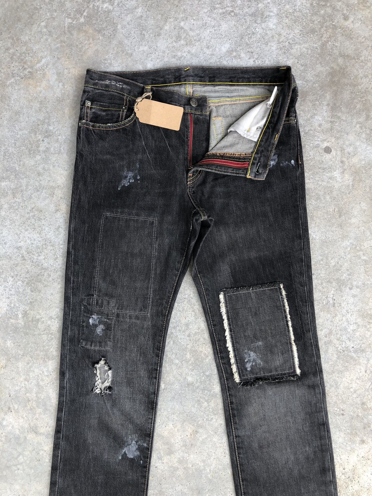 Who Decides War PPFM Distressed Jeans Size US 31 - 3 Thumbnail