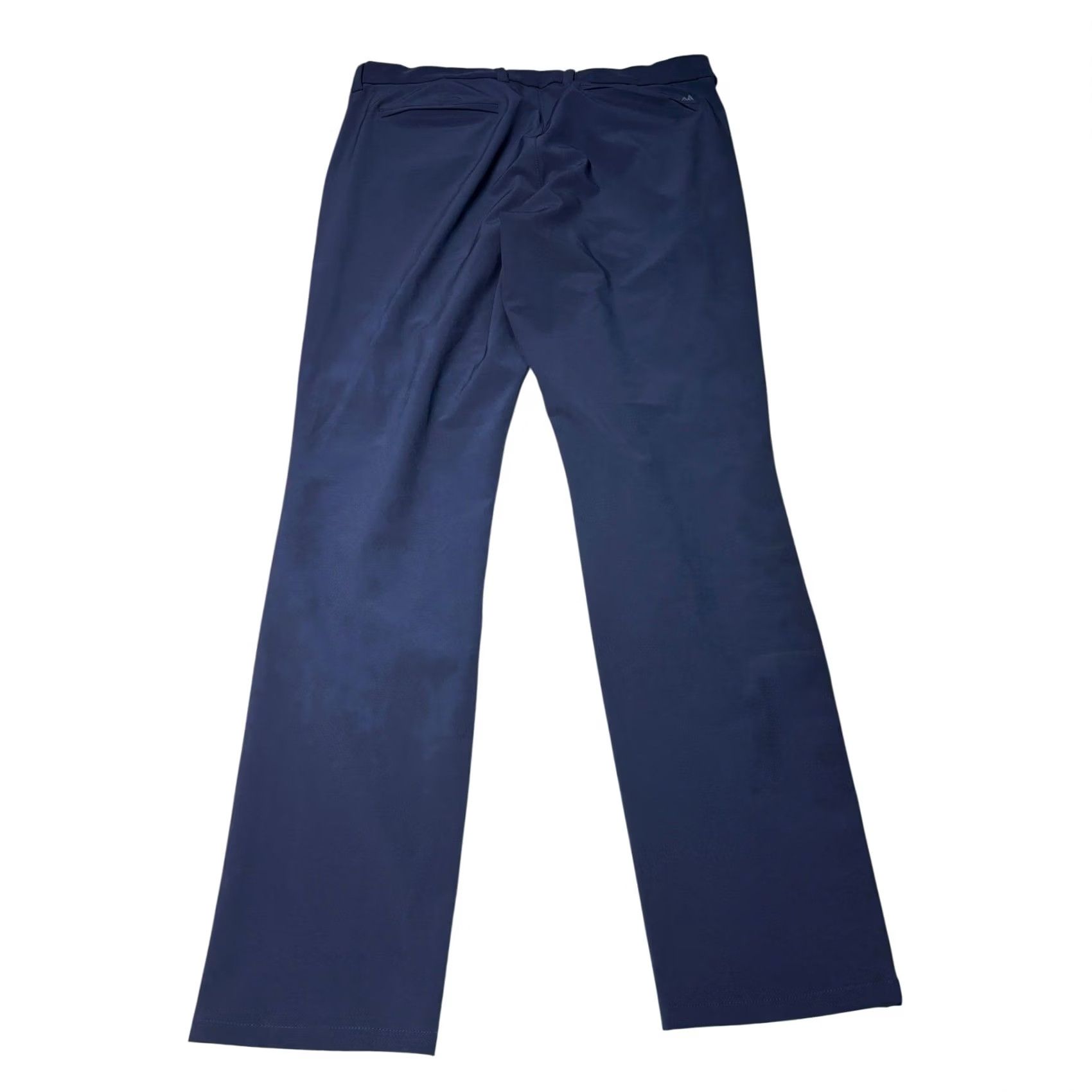 Mizzen+Main Mizzen+Main Helmsman Slim Performance Pants Navy Blue Chino Mens 36W 32L Size US 36 / EU 52 - 6 Thumbnail