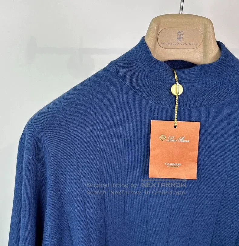 Loro Piana Loro Piana Cashmere Ribbed Sweater. Size US L / EU 52-54 / 3 - 2 Thumbnail