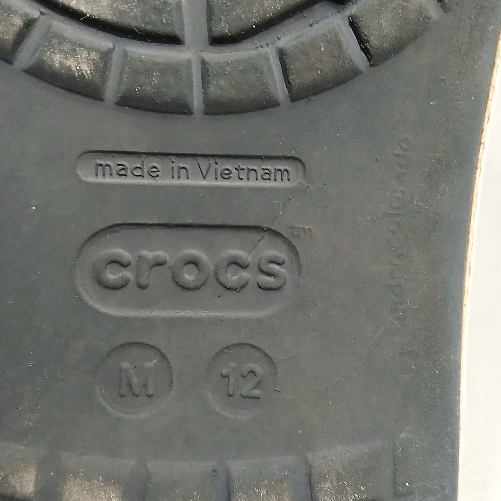 Crocs Crocs Crocband Clogs Mens Size 12 Multicolor Perforated Closed Toe Comfort Slip On Shoes Size US 12 / EU 45 - 4 Thumbnail