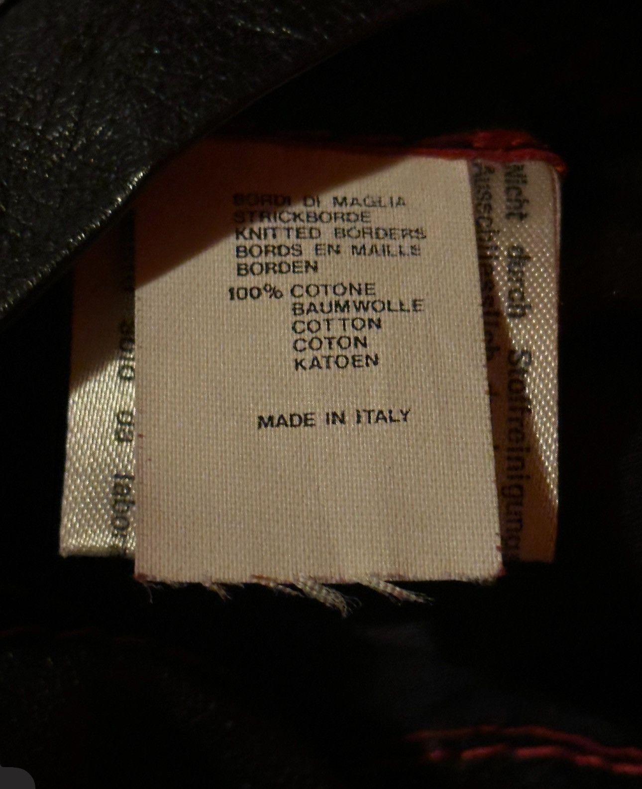 Valentino VALENTINO REVERSIBLE COTTON LEATHER JACKET Size XL / US 12-14 / IT 48-50 - 5 Thumbnail