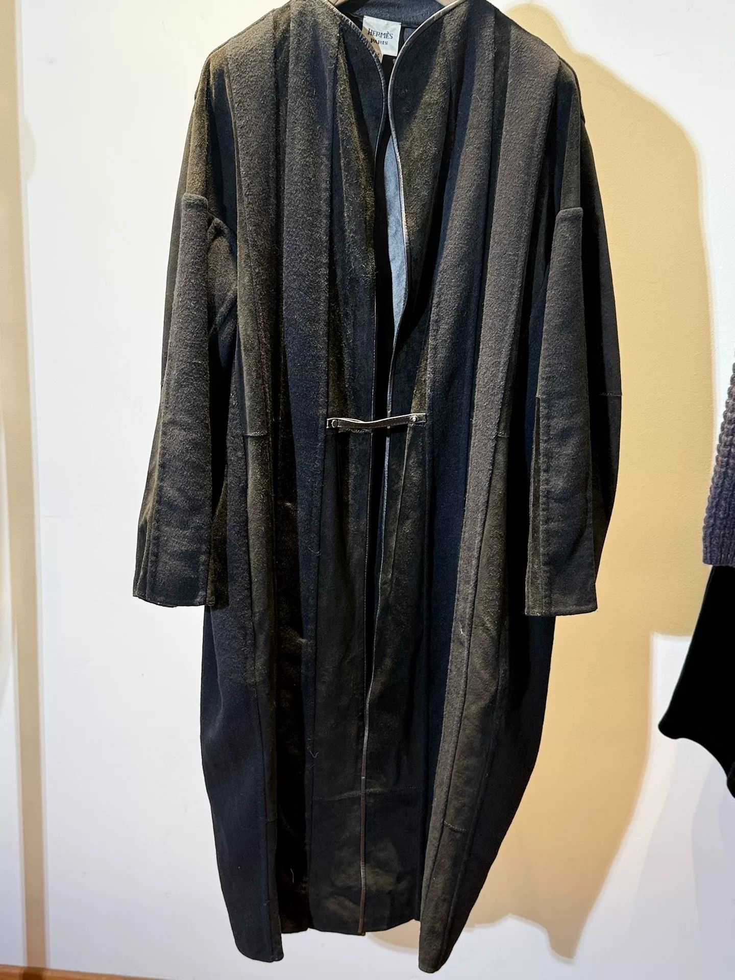 Hermes Hermes Cashmere Leather Trim Coat Size 36 Size US S / EU 44-46 / 1 - 1 Thumbnail