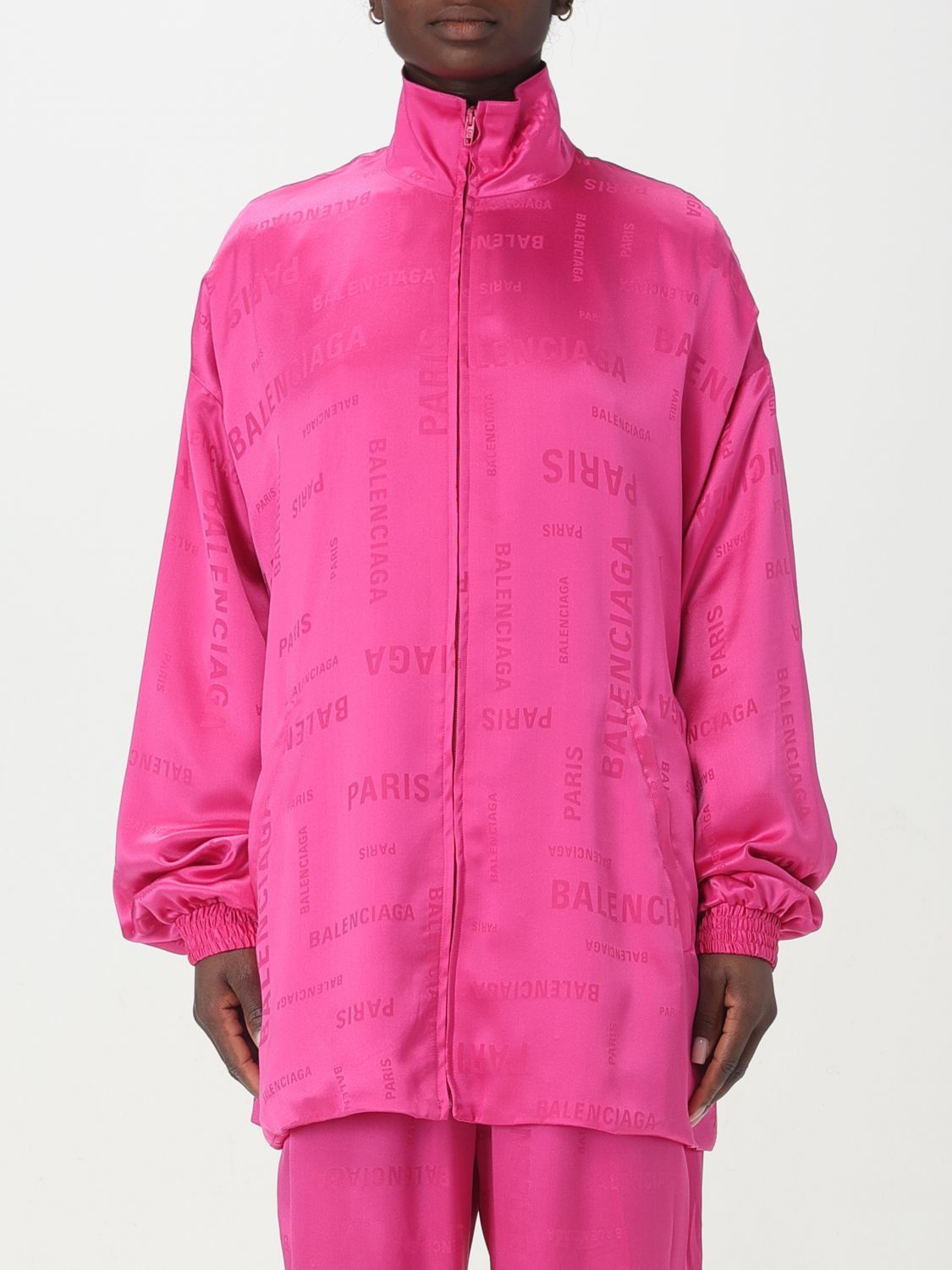 image of Balenciaga Jacket Woman Fuchsia, Women's (Size XS)