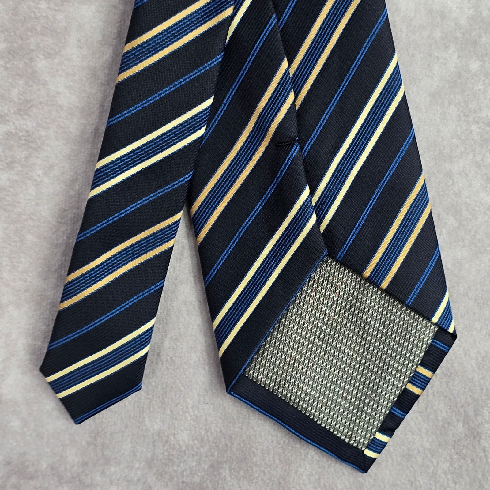 Other Chereskin Blue Gold Stripe Repp Executive Neck Tie Men's Size 28 - 6 Thumbnail